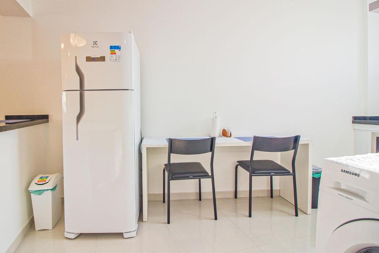 Apto Com Wifi E Home Office No Centro De เซาเปาโล ภายนอก รูปภาพ