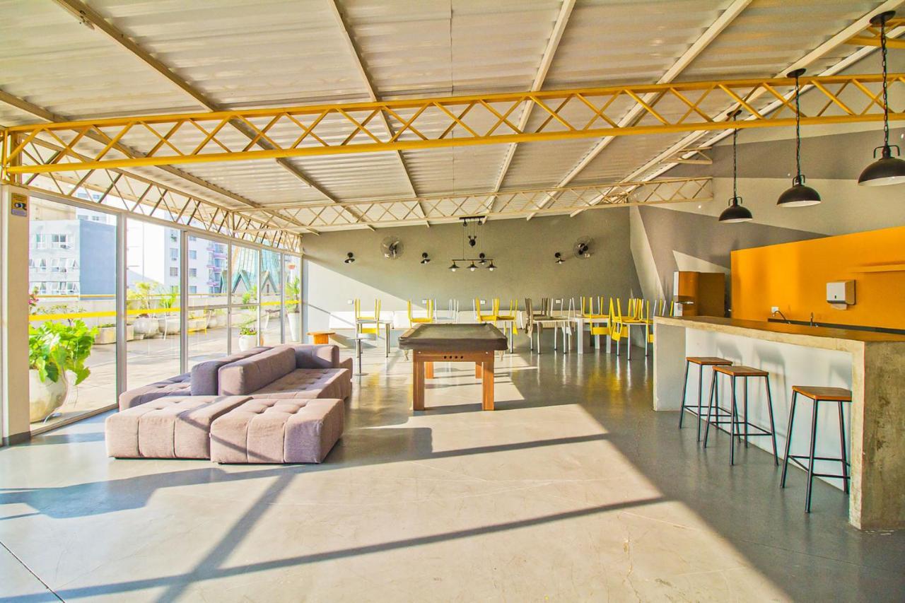 Apto Com Wifi E Home Office No Centro De เซาเปาโล ภายนอก รูปภาพ
